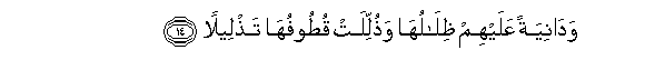 Image of verse in Arabic